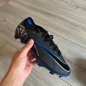 Nike Zoom Vapor 15 Elite FG Black Chrome Hyper Royal DJ4978 040